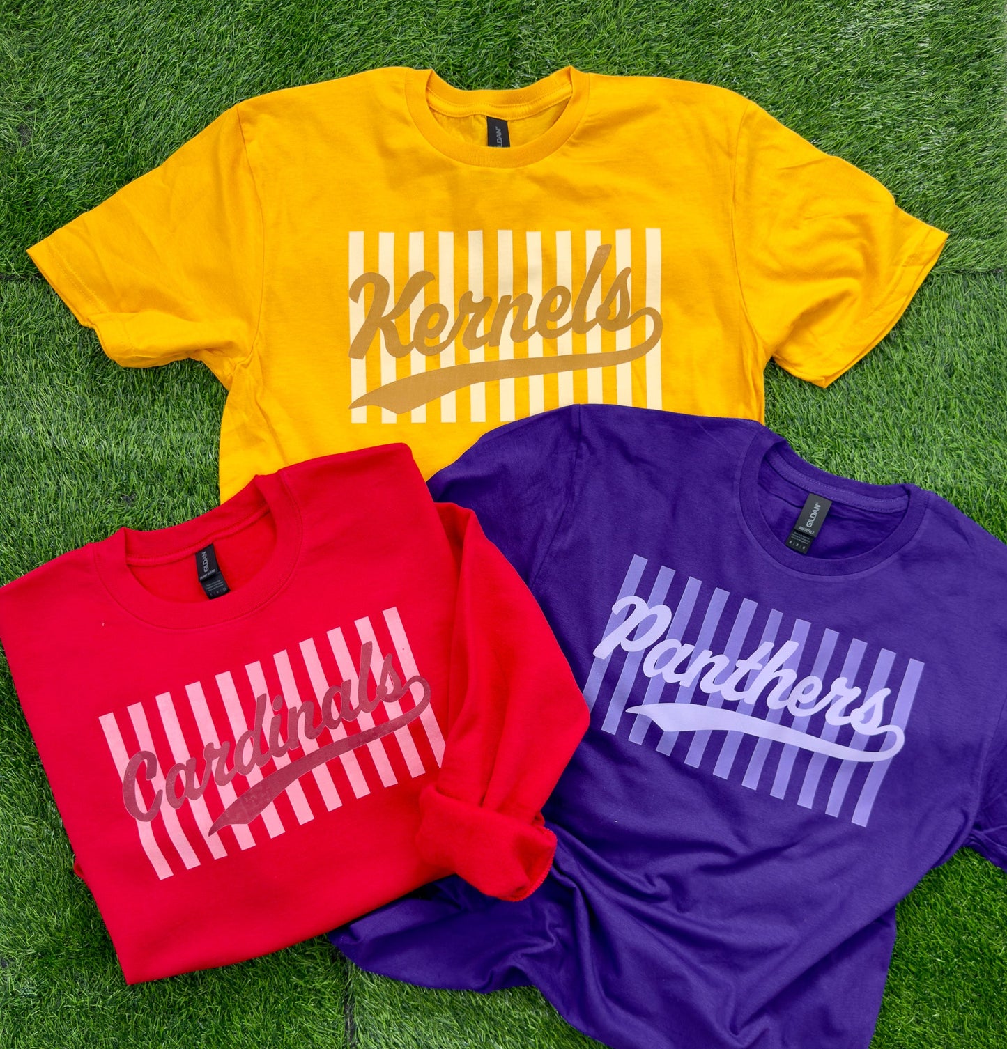 Tone on Tone Stripe Spirit Custom Sweatshirt