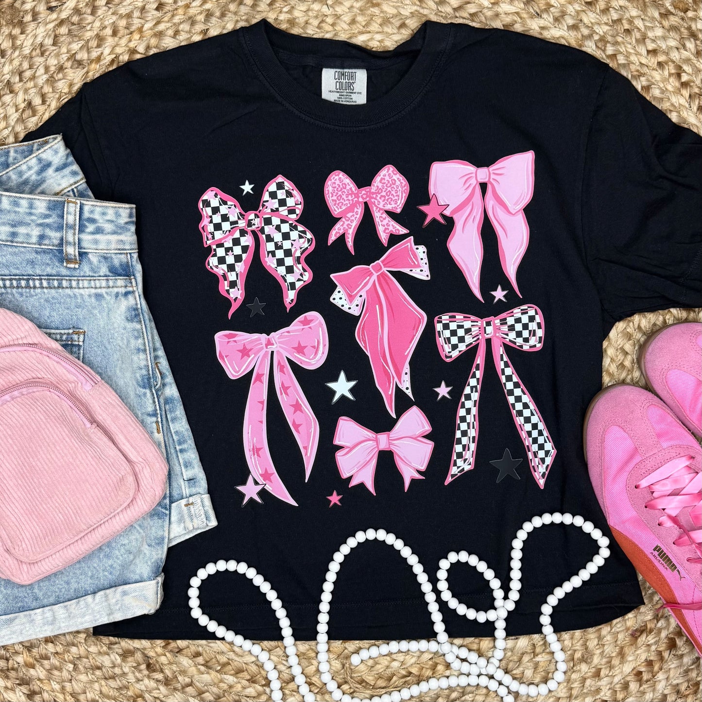 Punk and Pink Bows Tee