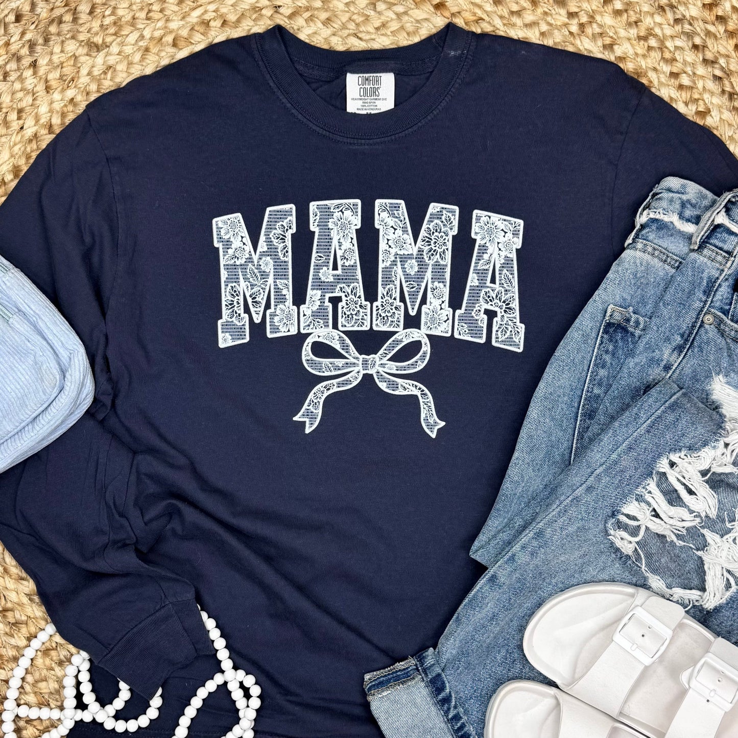 Mama Lace Tee