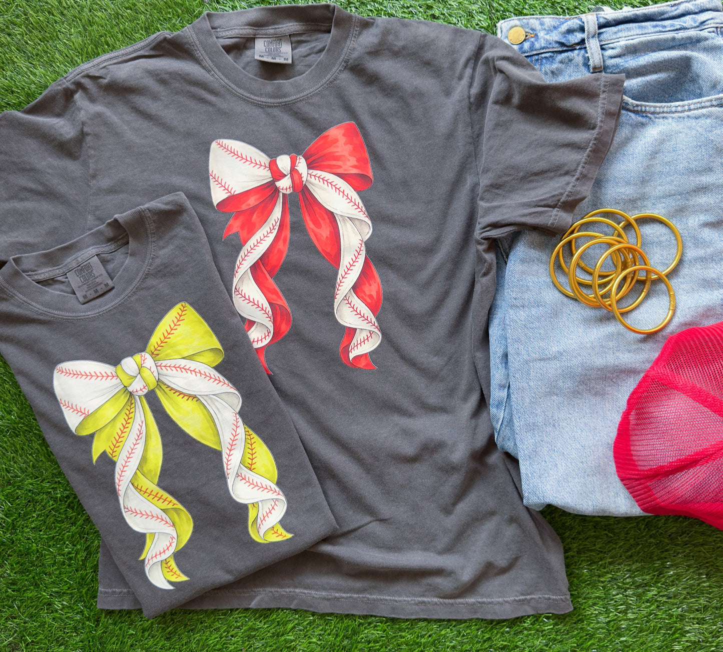 Softball Bow Tee