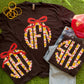 Custom Softball Monogram Tee Adult