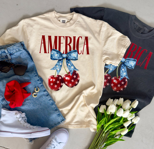 America Cheeries Tee