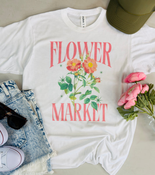 Flower Market Graphic Tee