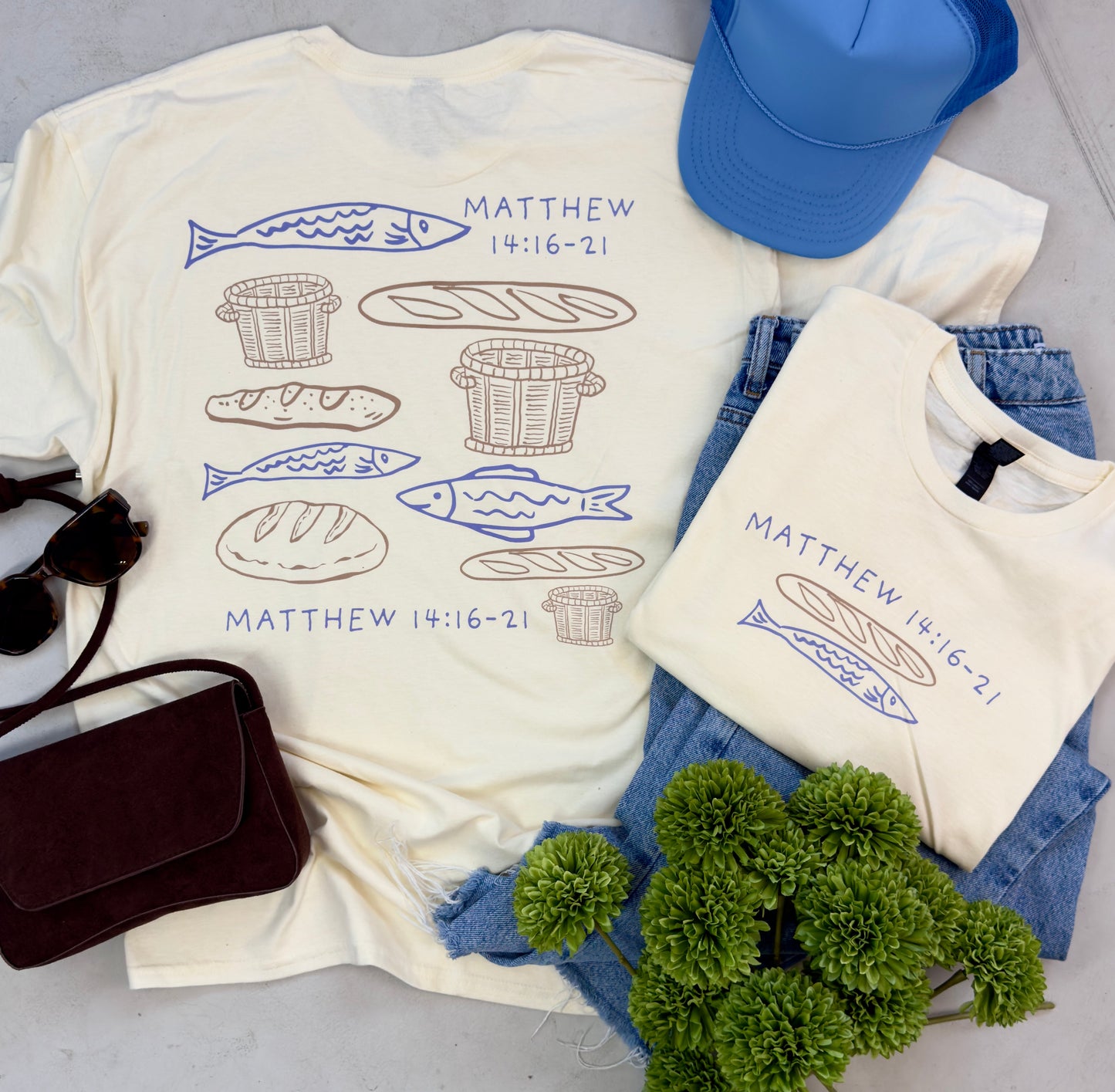 Fish & Loaves Faith Tee