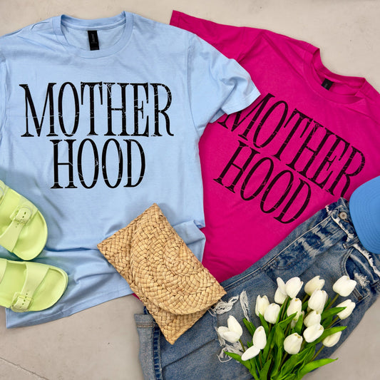 Distressed Motherhood Tee