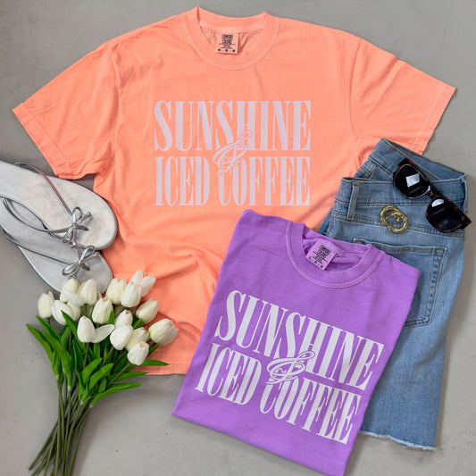 Sunshine & Iced Coffee Tee