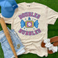 Doubles and Bubbles Baseball Youth Tee