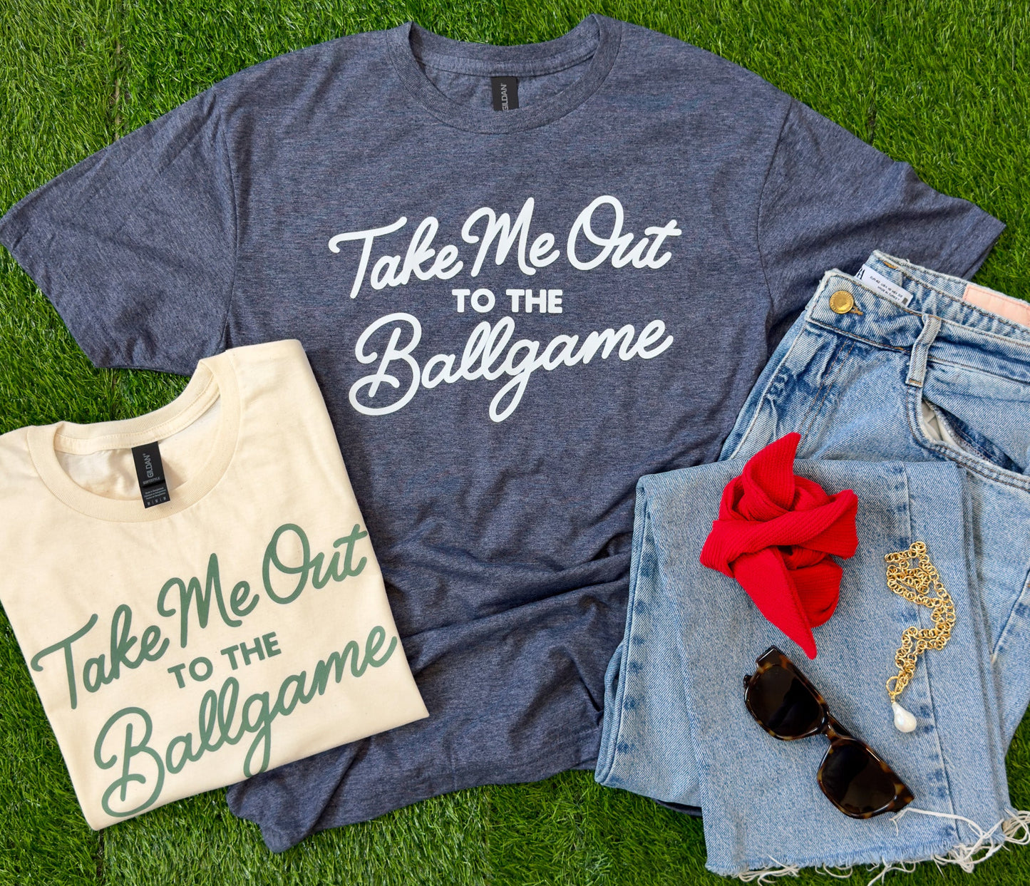 Take Me Out to the Ballgame Tee
