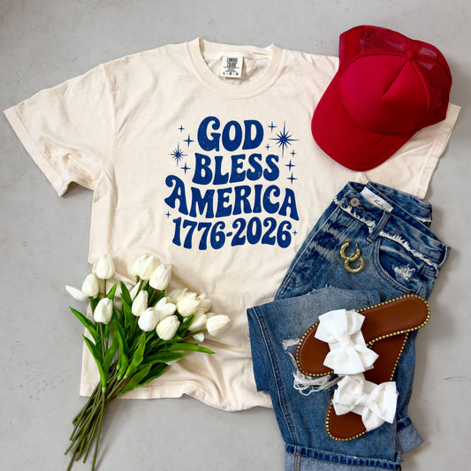 God Bless America 250 Years Tee