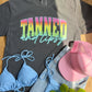 Tanned & Tipsy Ivory or Pepper Tee