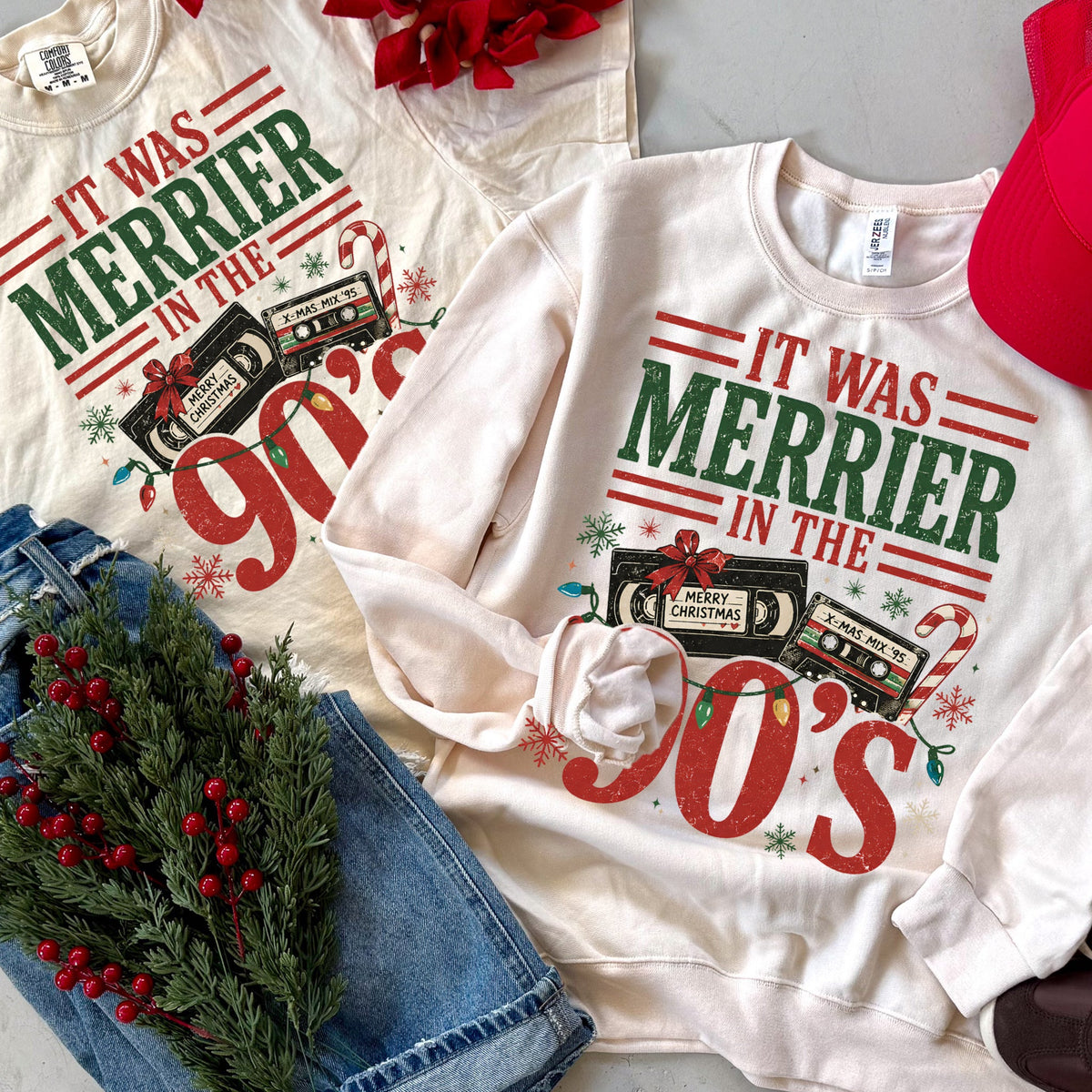 It Was Merrier in the ’90s Tee or Sweatshirt