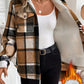 PREORDER: ALBA Plaid Fleece Shacket 10.6.25
