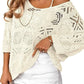 PREORDER: Coastal Breeze Crochet Sweater 3.30.26