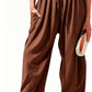 PREORDER: Wide Leg Lounge Pants RERUN 6.29.26