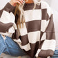 PREORDER: Cozy Checker Sweater 8.10.26