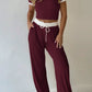 PREORDER: Cozy Ribbed Lounge Set  8.10.26