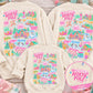 North Pole Front & Back Adult, Youth, Toddler Christmas Sweatshirts