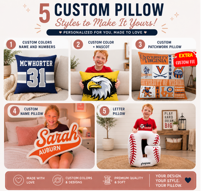 PREORDER: Custom Pillows 6.29.26