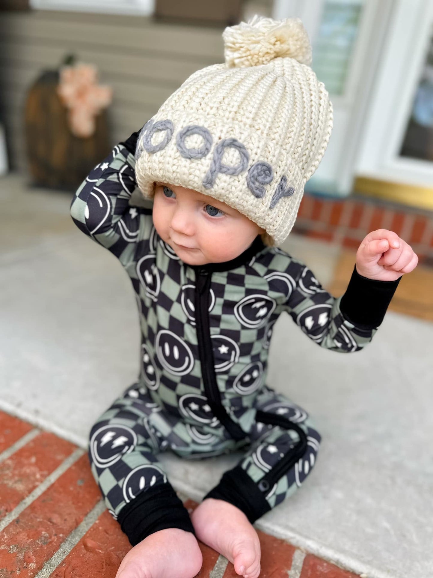 PREORDER: Custom Rope Embroidered Pompom Hat 11.24.25