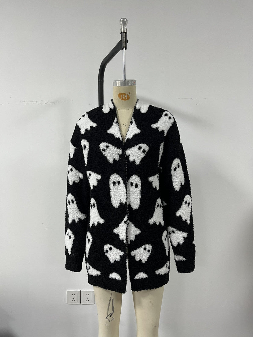 PREORDER: Spooky Season Ghost Cardigans   8.17.26
