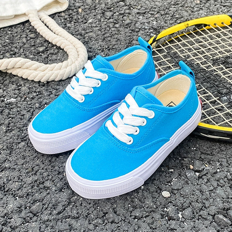 PREORDER: Kid's Canvas Lace-up Shoes  RERUN 7.13.26