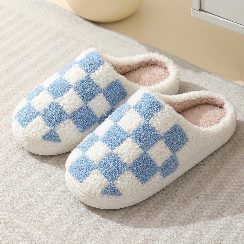 PREORDER: Checkered Cozy Slippers 8.17.26