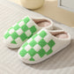 PREORDER: Checkered Cozy Slippers 8.17.26
