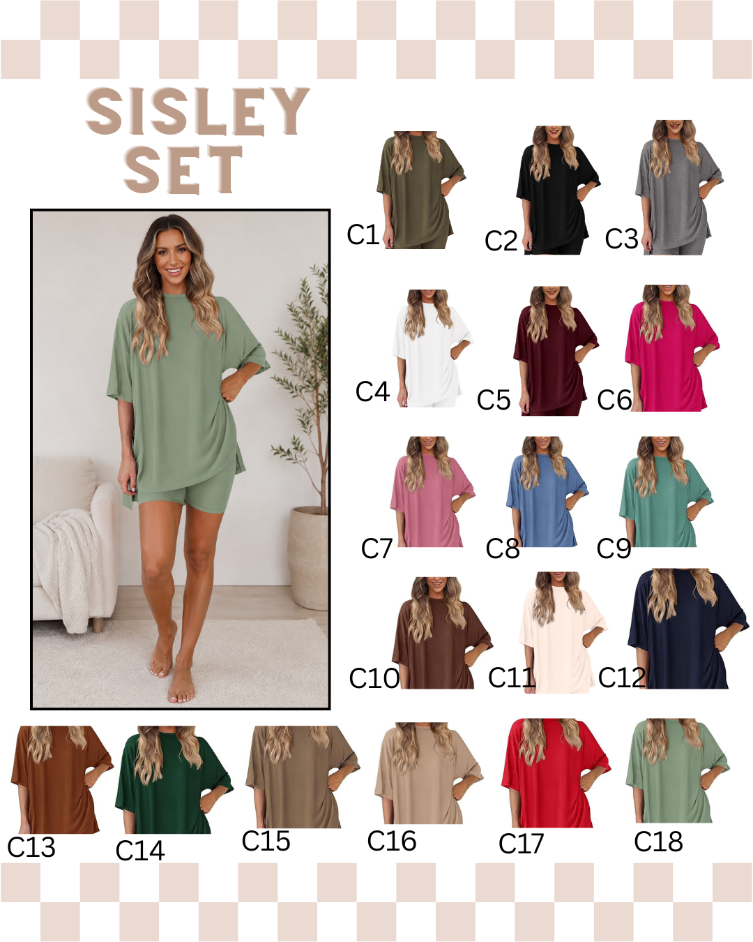 PREORDER: The Sisley Set RERUN 6.1.26
