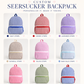 PREORDER: Custom Seersucker Backpack RERUN 7.13.26