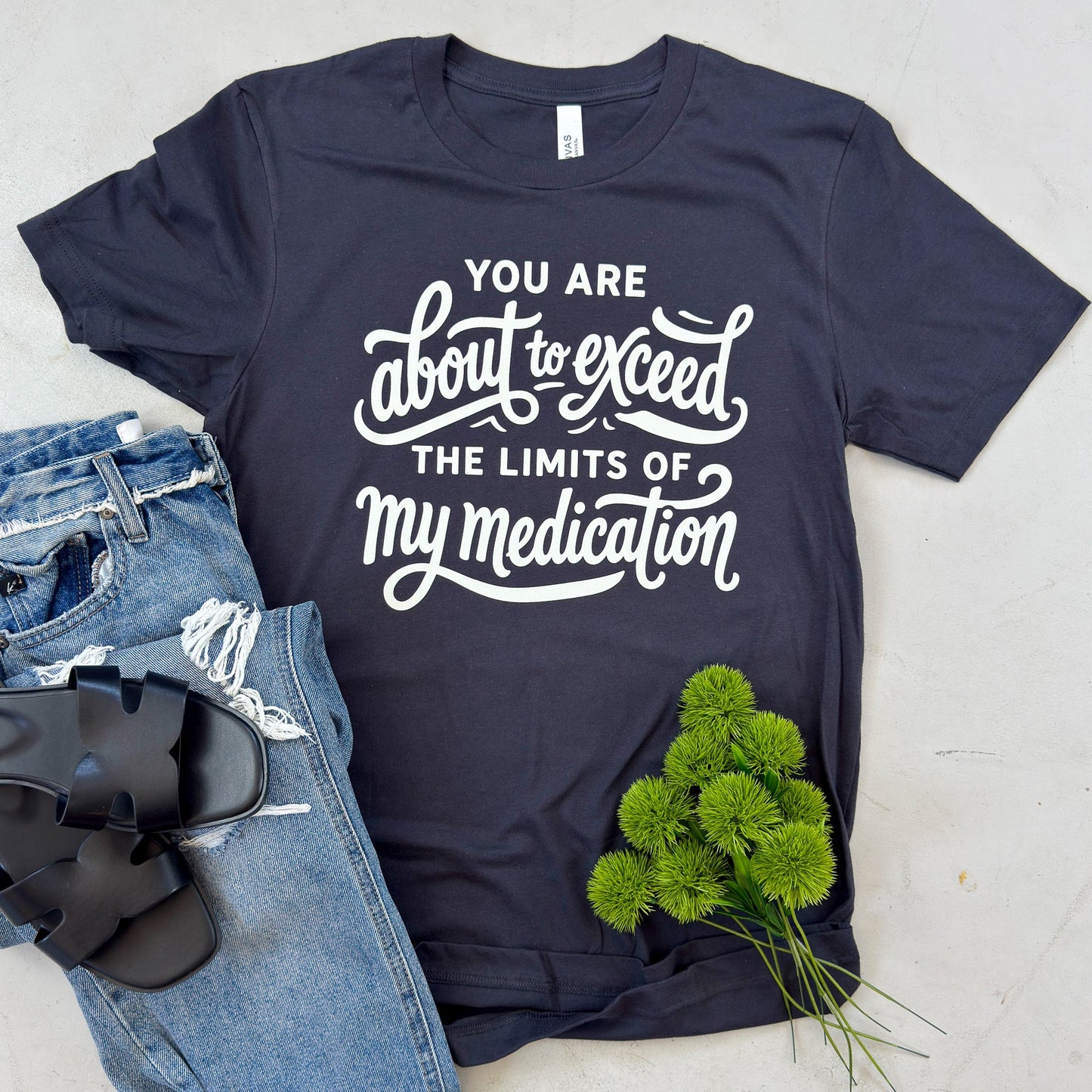 The Limits of My Medication Graphic Tee