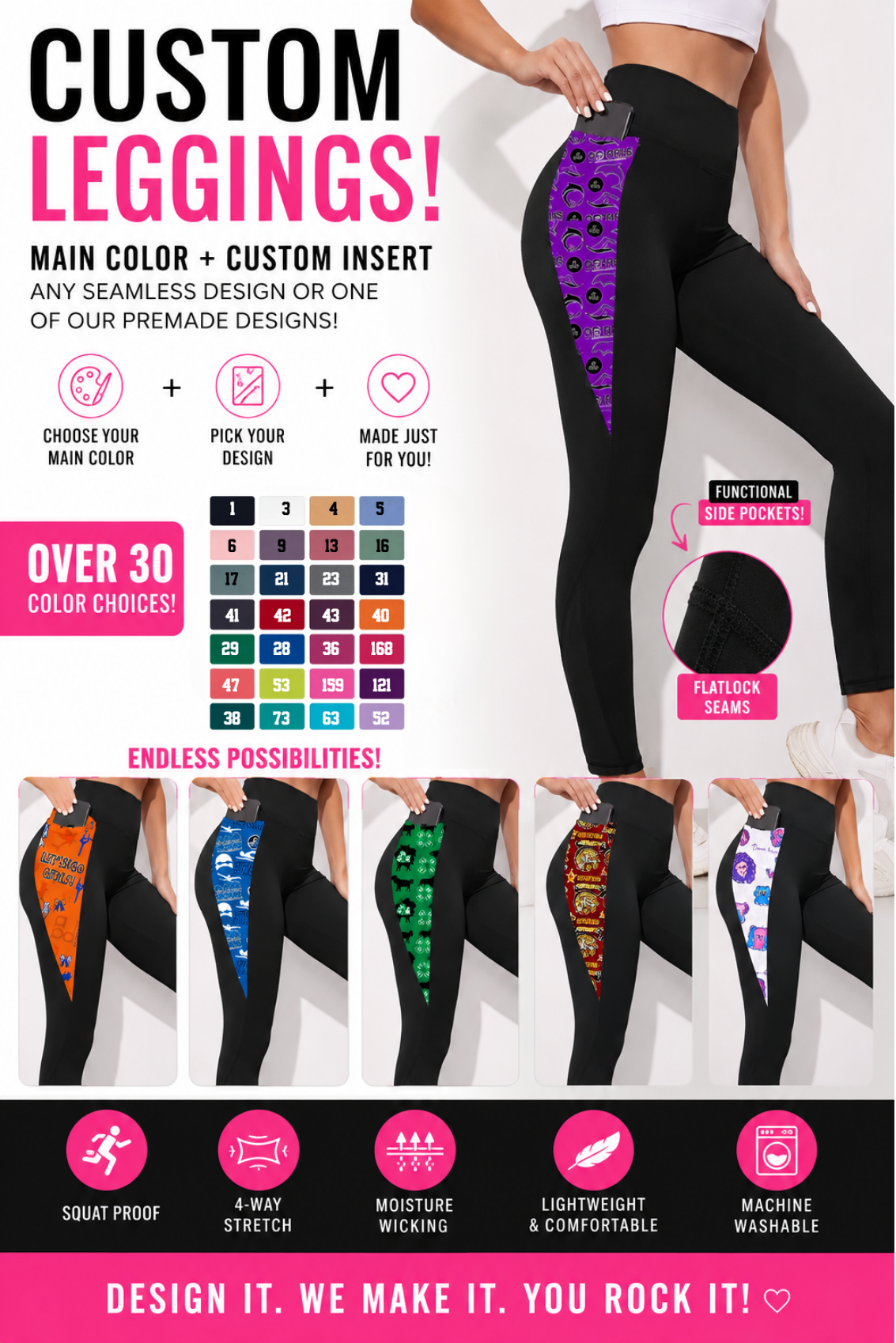 PREORDER: Custom Performance Leggings 6.8.26