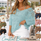 PREORDER: Coastal Breeze Crochet Sweater 3.30.26