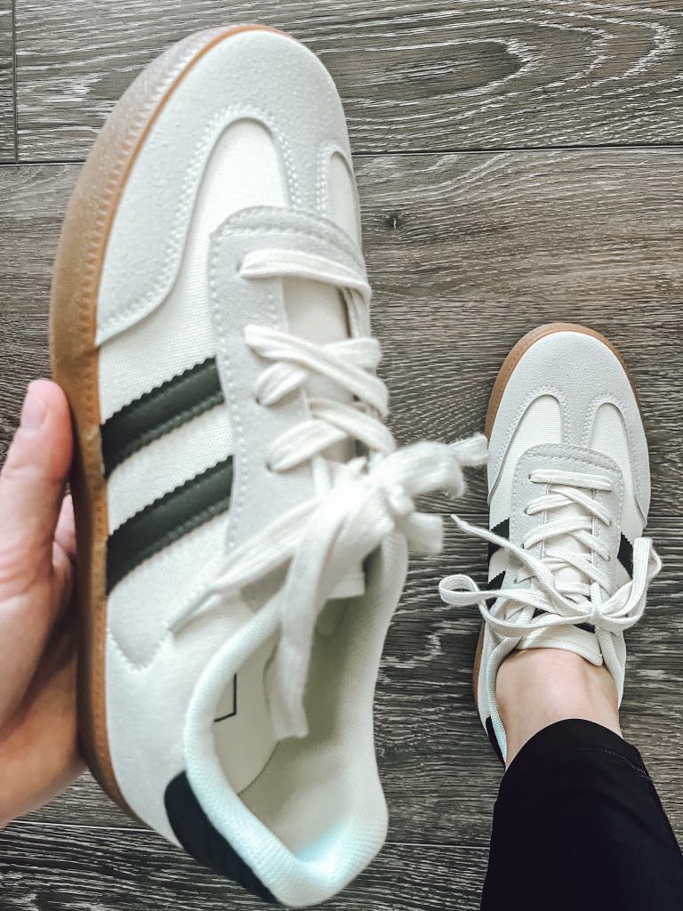 PREORDER: Re-Run Stripe Sneaker- Adult  8.24.26