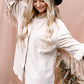And The Why Full Size Fringe Back Detailed Button Down Shacket