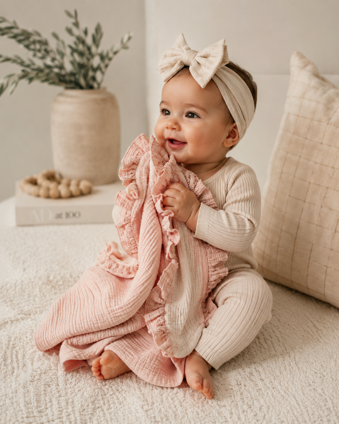 PREORDER: The Heirloom Ruffle Blanket 8.17.26