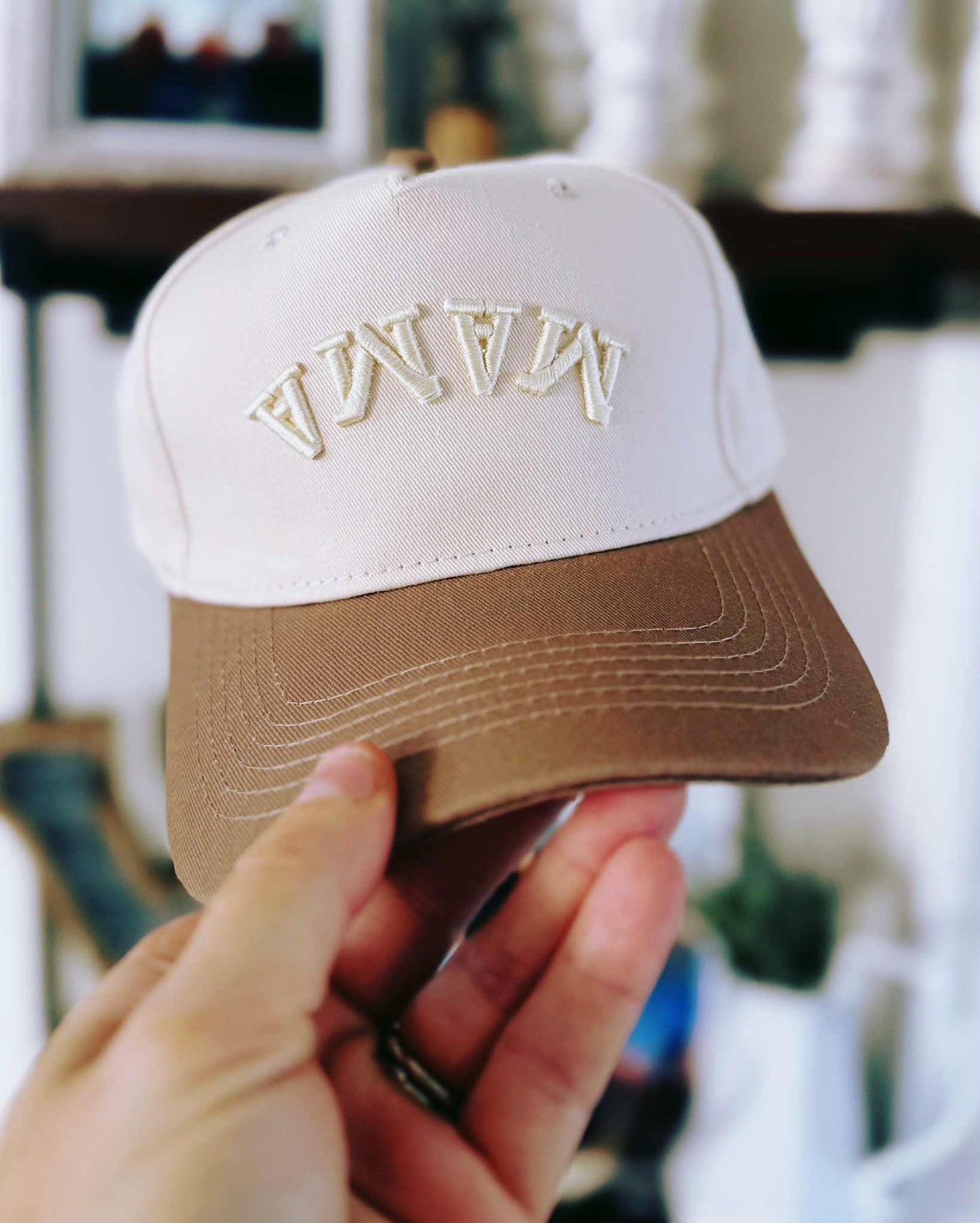 PREORDER: Upside down embroidered hat 10.6.25