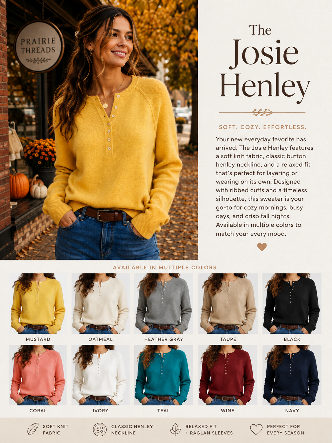PREORDER: The Josie Henley 8.17.26