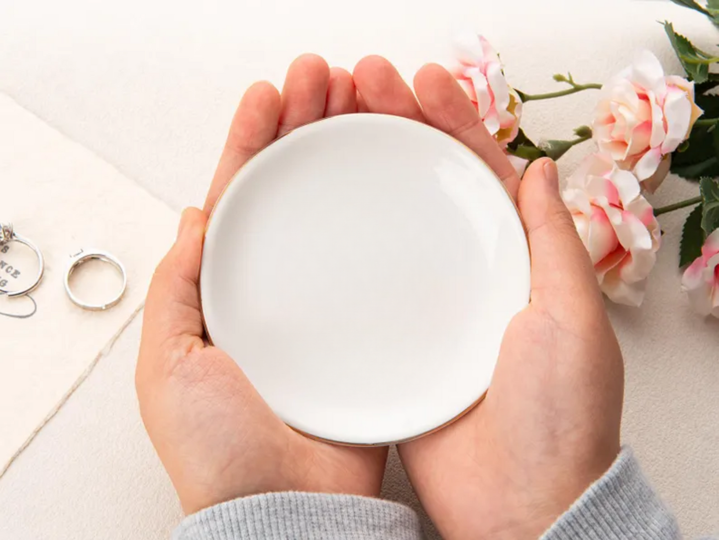 PREORDER: Cherished Moments Photo Trinket Dish (Pennant Flag Design) 7.6.26