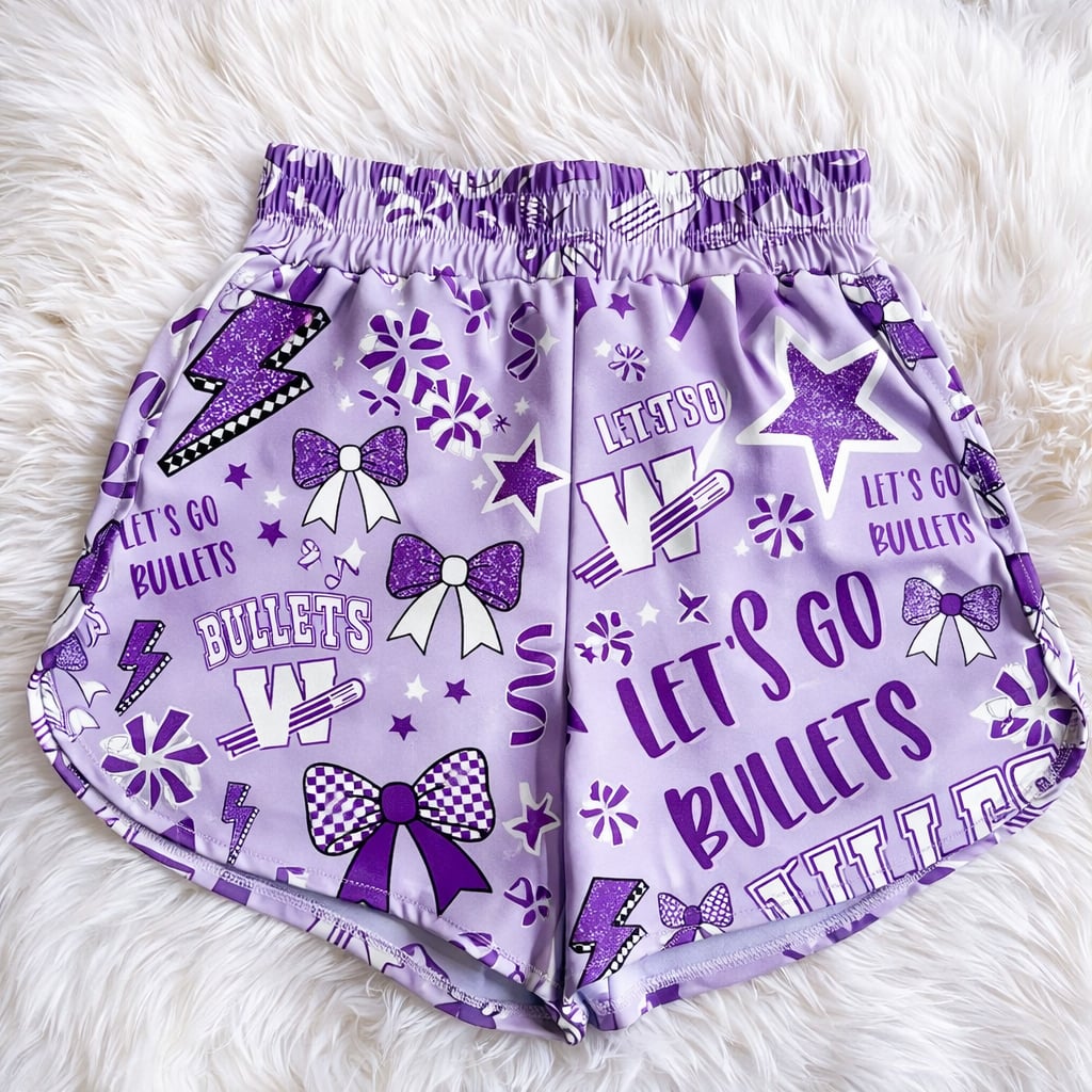 PREORDER: Custom High Waisted Shorts (Kids + Adults) 3.23.26