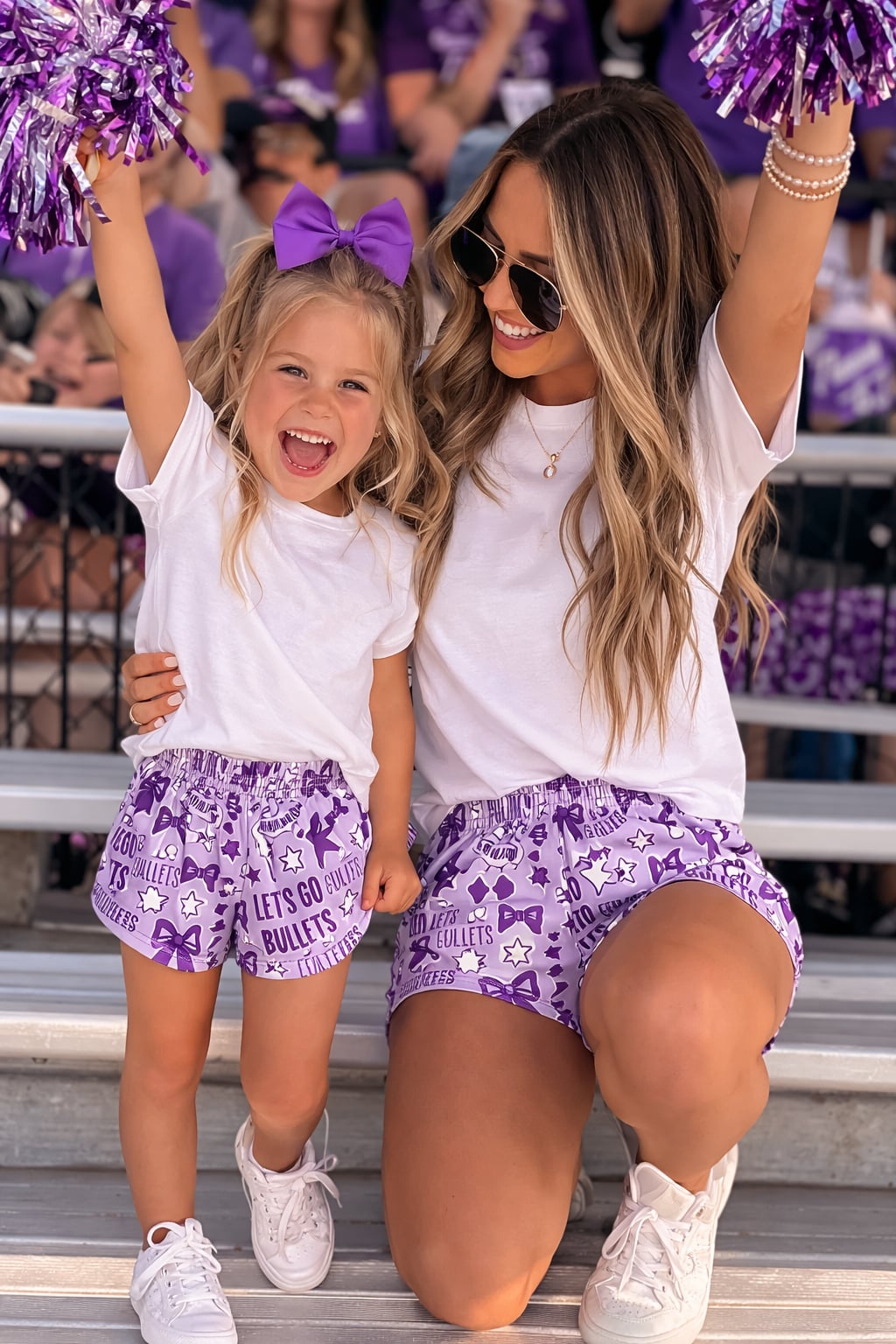 PREORDER: Custom High Waisted Shorts (Kids + Adults) 3.23.26