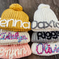 PREORDER: Custom Rope Embroidered Pompom Hat 11.24.25