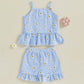 PREORDER: The Pixie Checker and Daisy Tank and Short Set 5.12.25