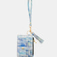 Leopard Tassel Keychain with Wallet
