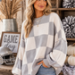 PREORDER: Cozy Checker Sweater 8.10.26