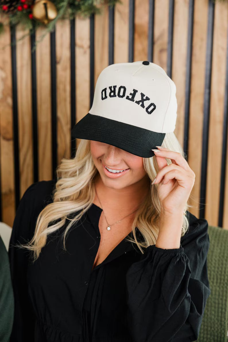 PREORDER: Upside down embroidered hat 10.6.25