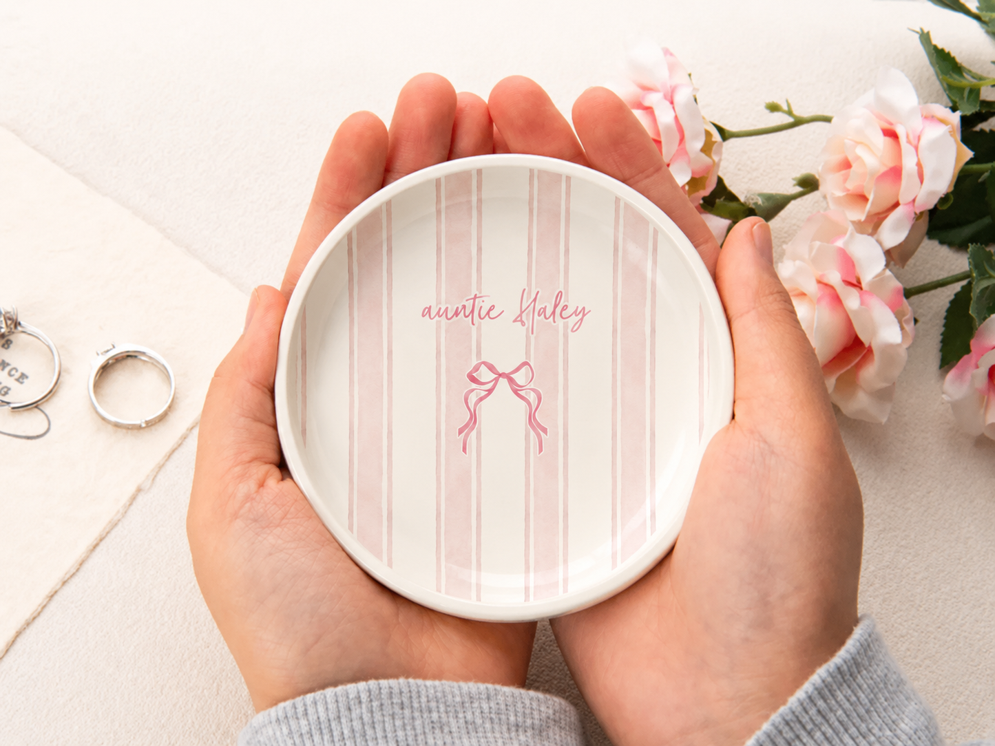 PREORDER: Cherished Moments Photo Trinket Dish (Pennant Flag Design) 7.6.26