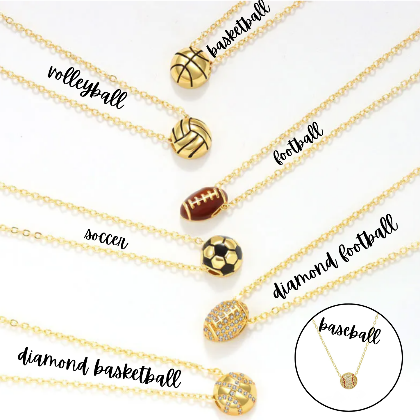PREORDER: Sport necklaces  8.3.26