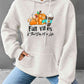FALL VIBES Graphic Hoodie with Front Pocket