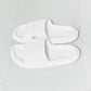 MMShoes Arms Around Me Open Toe Slide in White