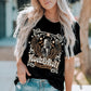 Slogan Graphic Short Sleeve T-Shirt